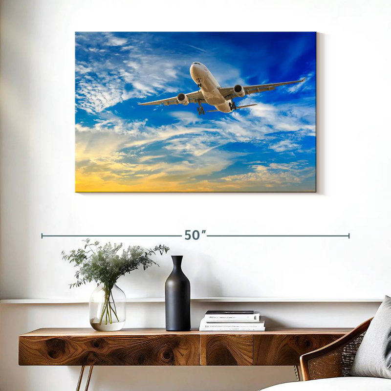 Avion commercial Mehar, H 26 po x l 39 po