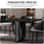 Table de salle à manger moderne et simple en marbre de luxe-102527752