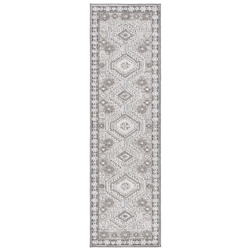 Abbeygale 800 Performance Southwestern Indoor/Outdoor Area Rug, Runner 2'2" x 8'