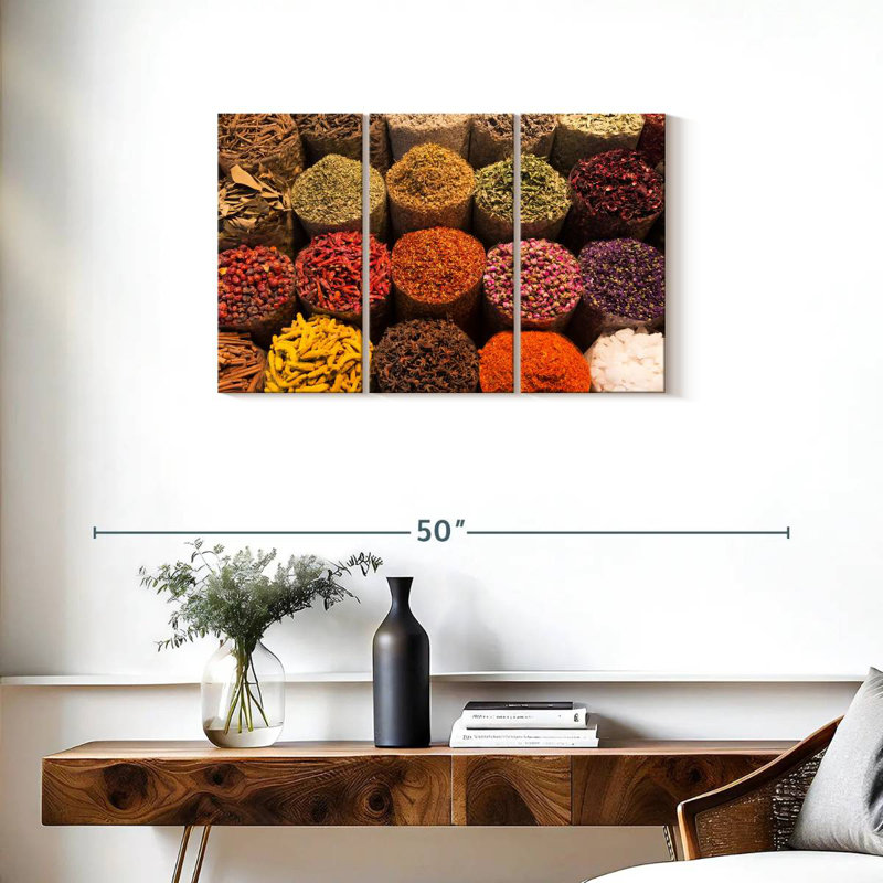 Yarlin Spice Baskets, 20" H x 33" W