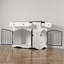 Mobilier pour cage de chien avec tiroirs