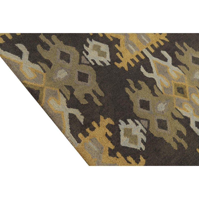 Tapis noir Myrick