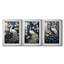 ANIMALS Series CCxxxi - impression encadrée sur mesure de qualité supérieure - 3 pièces-939569309-939569308