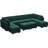 Wylodene 143'' U-Shaped Modular Velvet Sectional Upholstered Storage Sofa-1833419163
