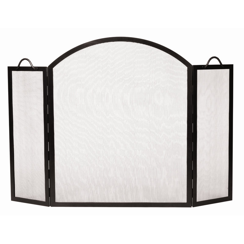 Una Iron Fireplace Screen