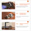 Nut-brown+Orange Rectangular Solid + Manufactured Wood+Aluminum Media Players-121334082