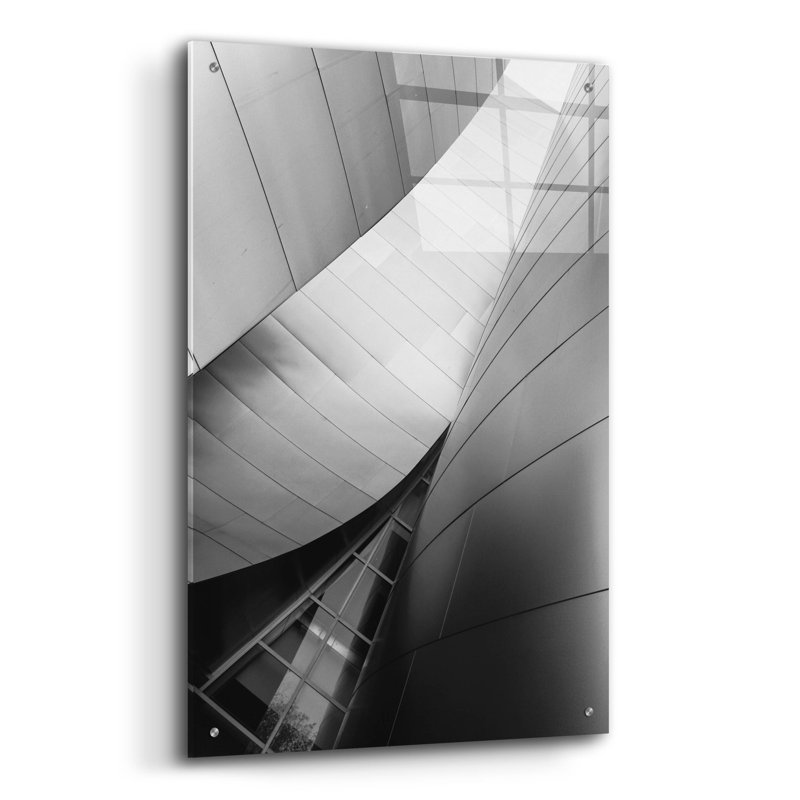 Art mural en verre acrylique 24 po x 36 po «Ode To Gehry 6» par DAG, Inc Epic Art, H 36 po x l 24 po