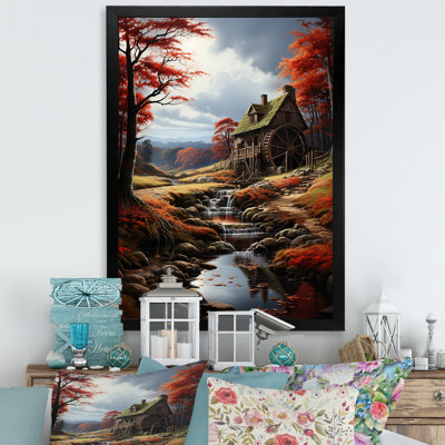Babucarr Red Mills Red Mill Retreat sur toile