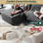 108" Modular Sectional Sofa with Right-Facing Chaise in Gray Corduroy-127315477-127315479