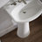 Cimarron 26.81" Vitreous China U-Shape Pedestal Bathroom Sink with Overflow-19195628-10940870
