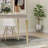 Modern Dining TableInch  Kitchen Table Rectangular Top With Solid Leg
