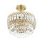 Lustre encastré en cristal 3 lumières Everby-1164533248