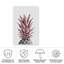 Ensemble d'ananas rose 04 sur toile-1744820146