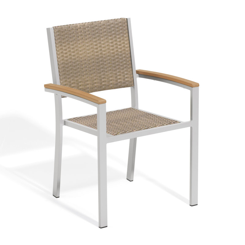 Chaise de salle teck patio Travira, Teck
