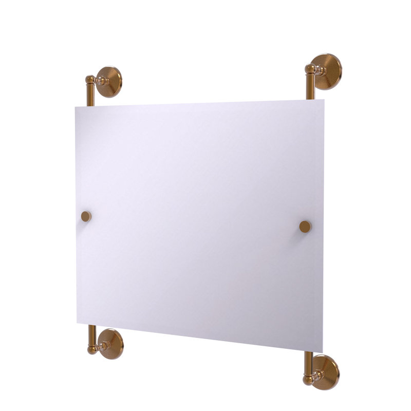 Miroir murale paysage Tilney, Bronze brossé