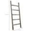 Wall Leaning Wood 4' Blanket Ladder
