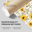 Motif de tournesols floraux-642438119