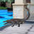 Gator on the Prowl Cast Garden Statue