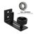 LAZ Sliding Barn Door Wall Guide Bottom Adjustable 8 Setup Options