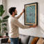 Ornamental Tessellation Geometric - Framed Print-1995193044-1995193045