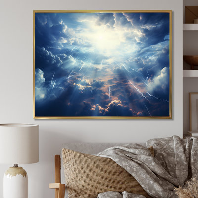 Etheral Storm Sky - art mural ciel