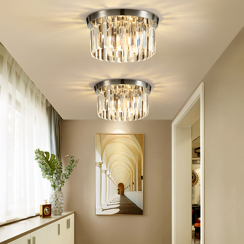 Crystal Flush mount Ceiling Light
