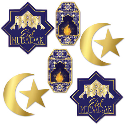 Découpes de fleuret Ramadan - 5 "- 11½" - paquet de 12