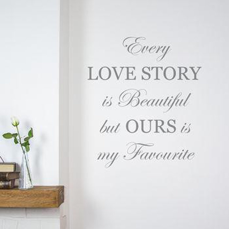 Wall Decal, Light Grey