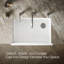 Évier de cuisine encastré à rebord et cuve simple avec tablier long 33 po x 22 Whitehaven®-13239210