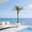 8ft Artificial Palm Tree