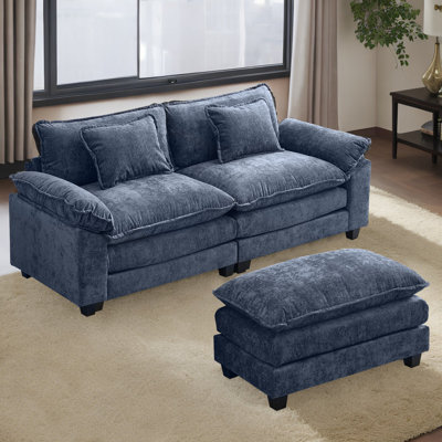 Gillina 3 - Piece Upholstered Sectional by Ebern Designs