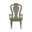 Chaise avec accoudoirs en bois massif Colchester