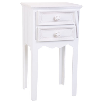 Kristy 38cm W Manufactured Wood Bedside Table