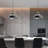 Curvy Metal Pendant Light with E26 Holder-625705655