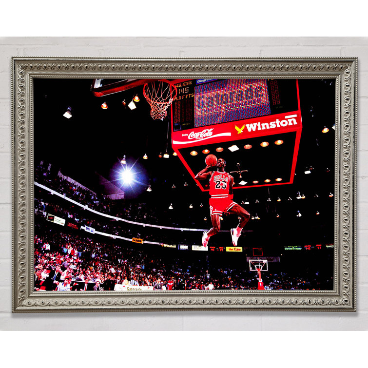 Micheal Jordon Air - Single Picture Frame Print