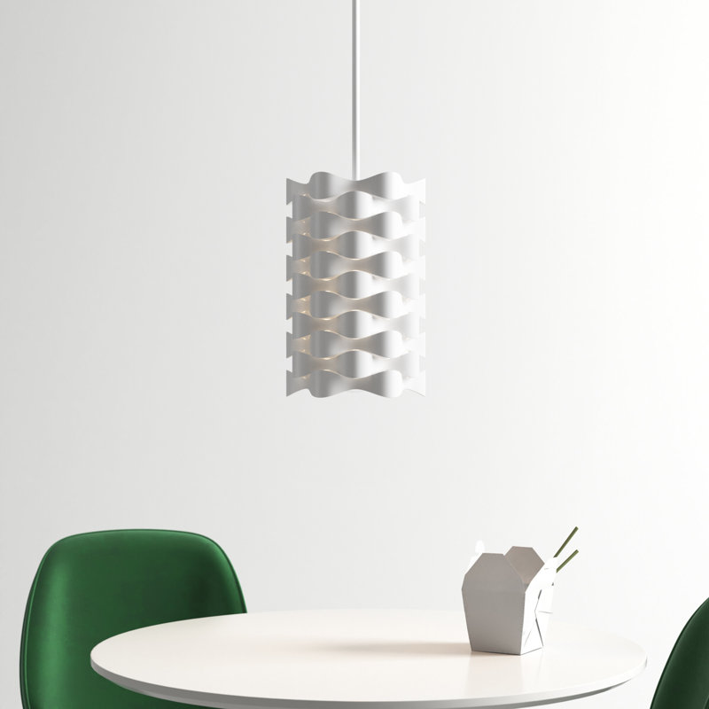 Rickey 1 - Light Sand White LED Single Pendant