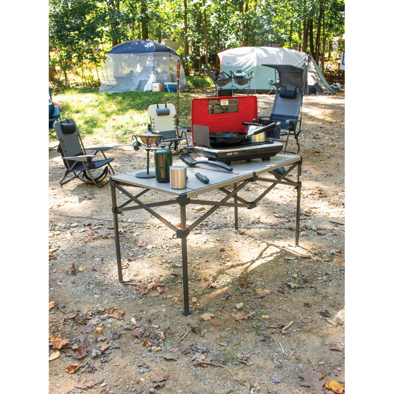 Table à roulettes en aluminium Adrianna Gear