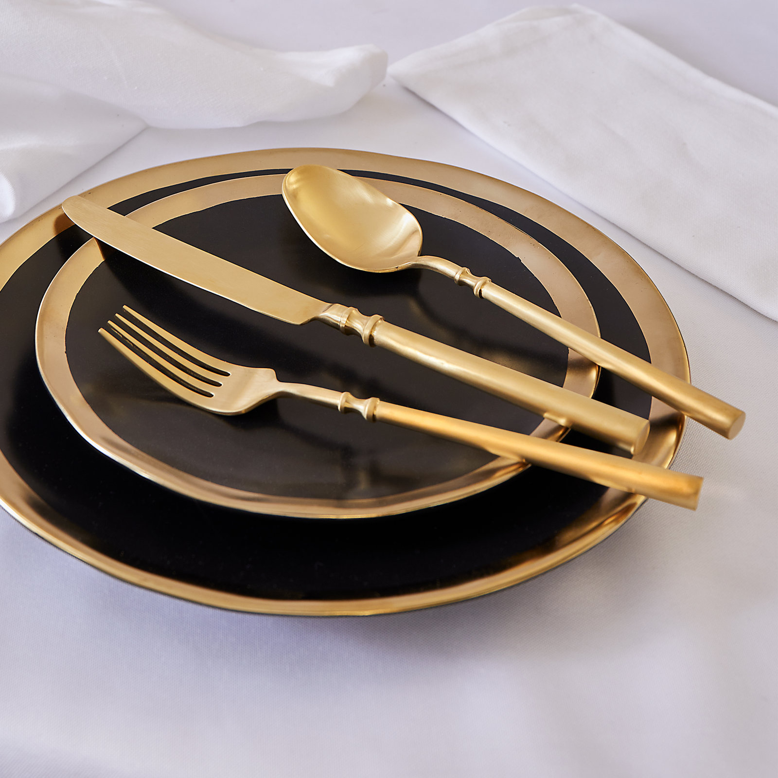 Regal Flatware Set - Service for 4, Gold