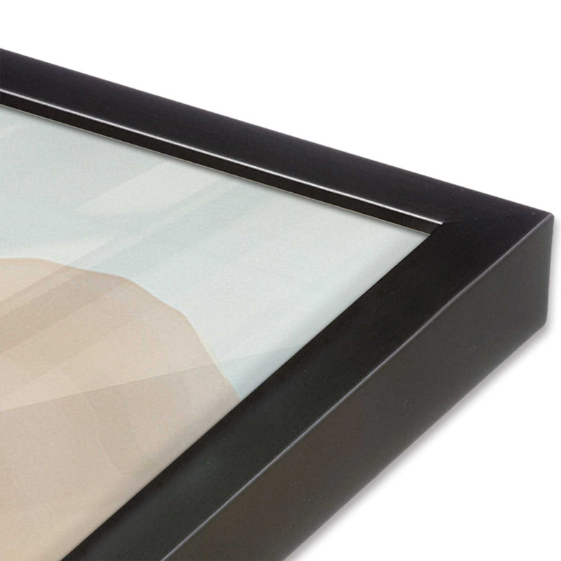 Amber Horizons II, Weathered Zinc Single Picture Framed, 21.75" H x 21.75" W