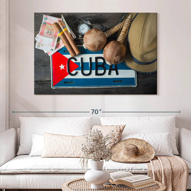 Nicci All Things Cuba, 34" H x 51" W