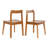 Set Of 2 Wood Dining Chairs-962332179-962332178