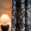 Paire de rideaux obscurcissant en mélange de coton à motif floral (ensemble de 2)-99463799