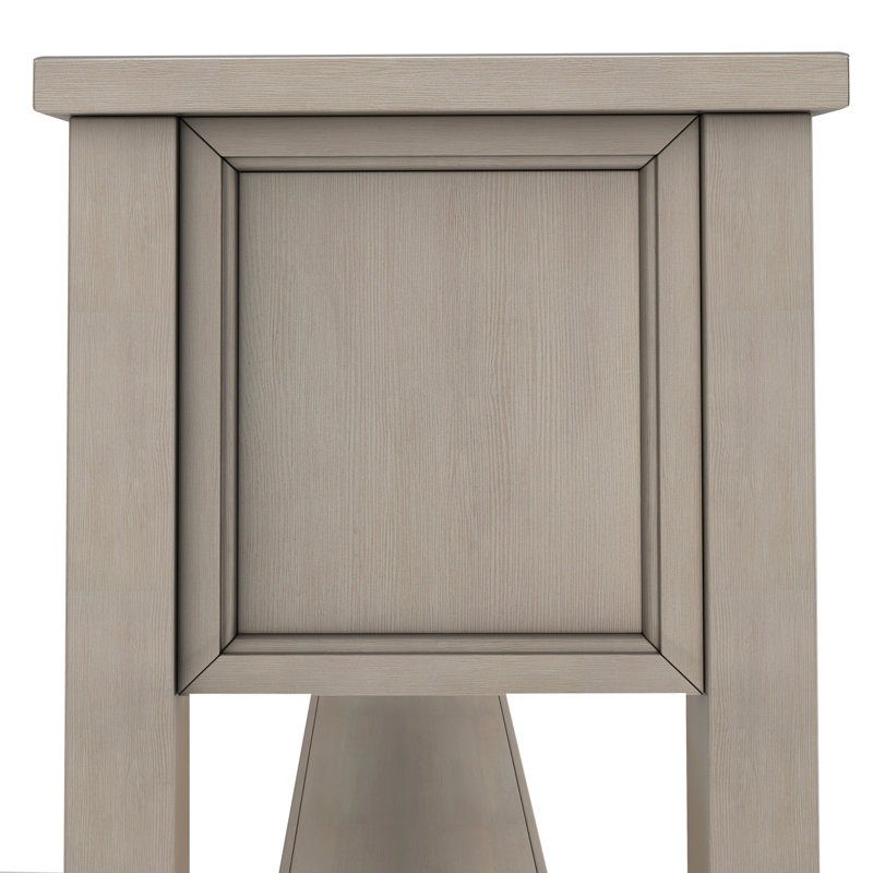 Rustic Entryway Console Table, Gray Wash
