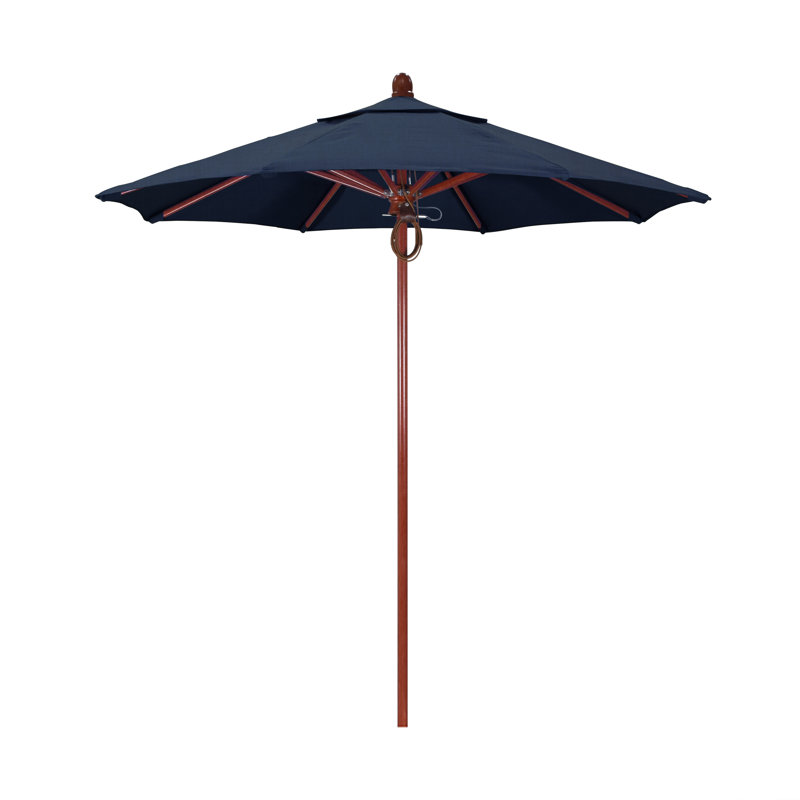 SunbrUmbrella marché de 7,5 pi Meridien Series, Spectre indigo Sunbrella®, Rouge