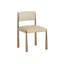 Bayard Dining Chair - Antique Brass - Napa Beige / Santa Cruz Oatmeal
