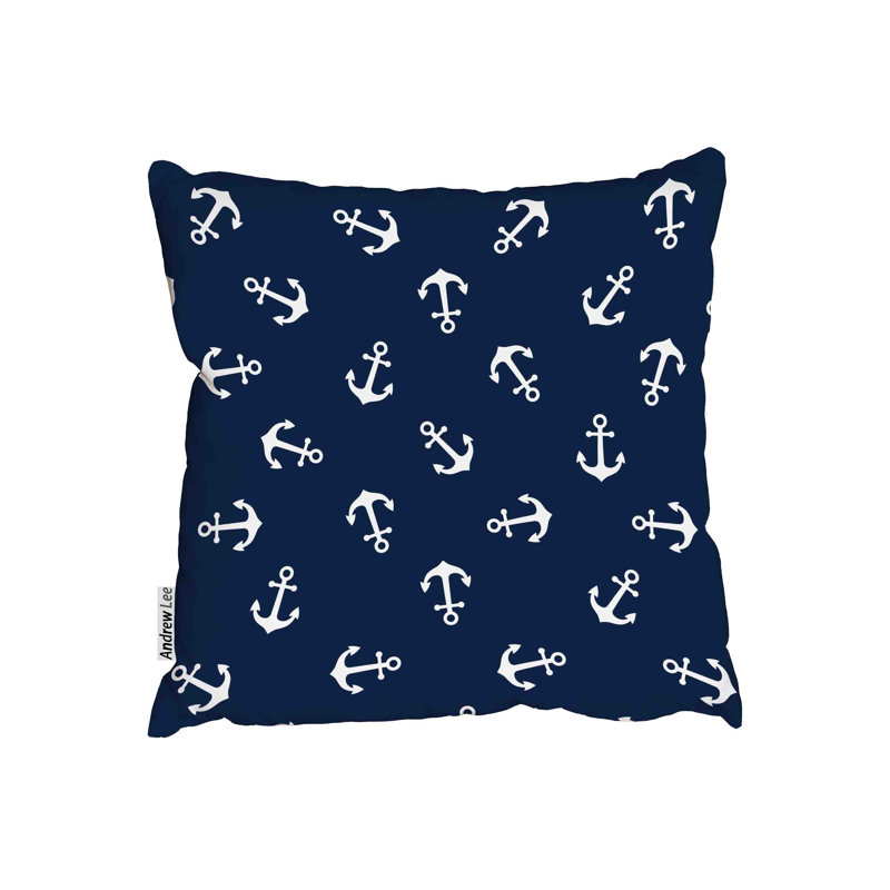 Square Cushion, 45 x 45cm, Blue
