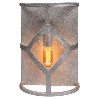 Izmir 1 - Light Dimmable Deep Ocean Flush Mounted Sconce