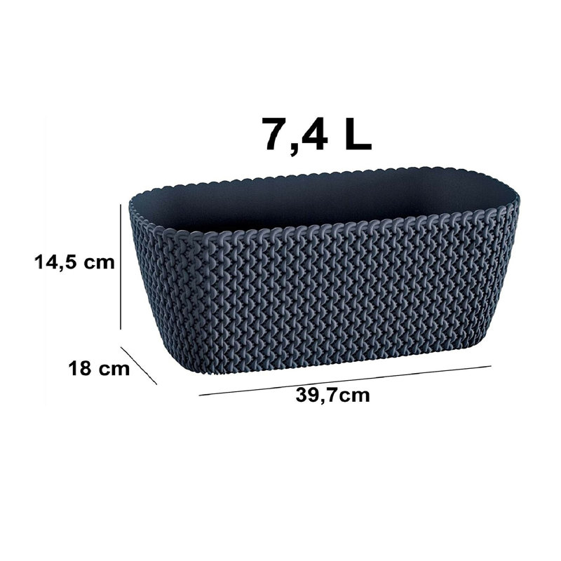 Adhurim Plant Pot, Anthracite
