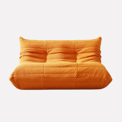 Abbie Boneless 51.5'' Loveseat Sofa Lazy Sofa Bean Bag Sofa Compression Floor Chair for Living Room, Bedroom