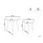 Irena Solid Wood Nesting Tables